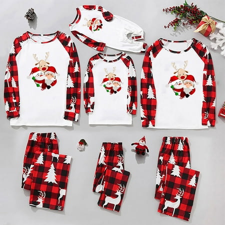 jsaierl Christmas Two Pieces Matching Pajamas Sets for Family Cute Elk Printed Tops Long Sleeve Shirt and Pant Holiday Pjs Sleepwear
jsaierl Christmas Two Pieces Matching Pajamas Sets for Family Cute Elk Printed Tops Long Sleeve Shirt and Pant Holiday Pjs Sleepwear