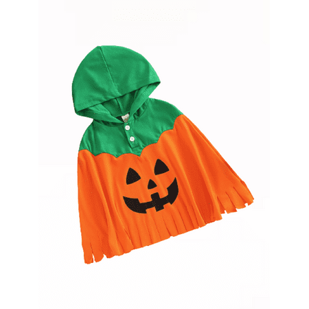 Inevnen Baby Boy Girl First Halloween Hoodies Cloak Orange Patchwork Pumpkin Face Print Cape
Inevnen Baby Boy Girl First Halloween Hoodies Cloak Orange Patchwork Pumpkin Face Print Cape