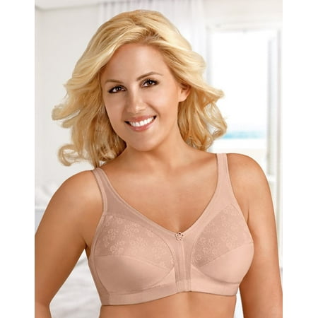 FULLY® Side Shaping Wirefree Bra with Floral Lace - Style 5100548