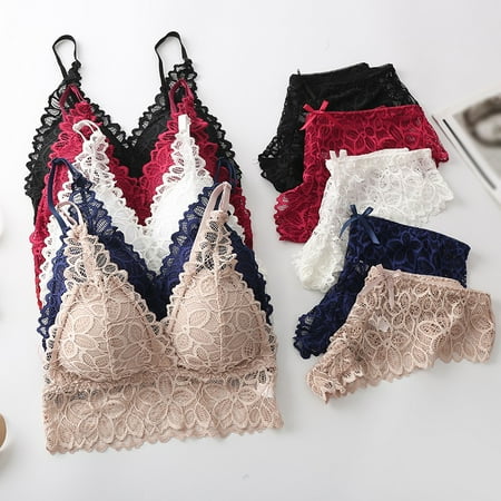 Women Lace Bra Sets Ladies Sexy Lingerie Full Lace Gather Underwear Push Up No Steel Brassiere French Bralette Red
Women Lace Bra Sets Ladies Sexy Lingerie Full Lace Gather Underwear Push Up No Steel Brassiere French Bralette Red