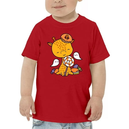 Halloween Giraffe And Candy T-Shirt Toddler -Image by Shutterstock 4 Toddler
Halloween Giraffe And Candy T-Shirt Toddler -Image by Shutterstock 4 Toddler