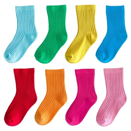 MINI PANDA crew socks for girls 8 pairs of cute socks for girls (8 colors-A 6_years) 
MINI PANDA crew socks for girls 8 pairs of cute socks for girls (8 colors-A 6_years)