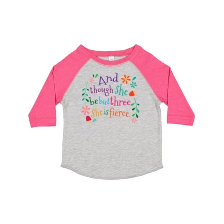 Inktastic 3rd Birthday She is Fierce Girls 3 Year Old Gift Toddler Toddler Girl T-Shirt
Inktastic 3rd Birthday She is Fierce Girls 3 Year Old Gift Toddler Toddler Girl T-Shirt