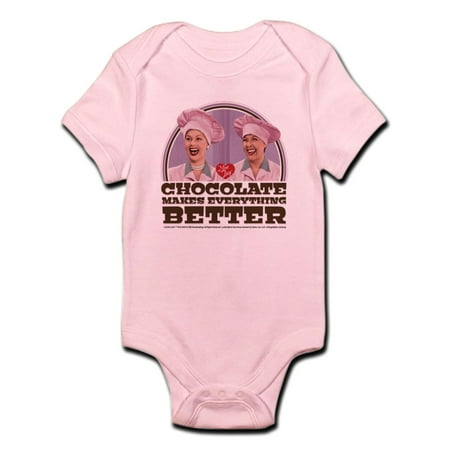 CafePress - I Love Lucy: Chocolate Makes Every Infant Bodysuit - Baby Light Bodysuit
CafePress - I Love Lucy: Chocolate Makes Every Infant Bodysuit - Baby Light Bodysuit