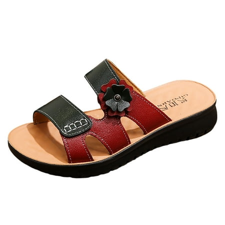 Youmylove Comfortable Outwear Women Flat Bottom Flower Pattern Elderly Soft Sole Anti-Slip Slippers Summer Comfy Daily Simple Walking Footwears
Youmylove Comfortable Outwear Women Flat Bottom Flower Pattern Elderly Soft Sole Anti-Slip Slippers Summer Comfy Daily Simple Walking Footwears