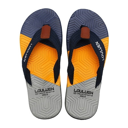 Sandals Men Casual Slippers for Men Beach Flip Flops Outdoor Fashion Sandals Shoes Eva Dark Blue 41
Sandals Men Casual Slippers for Men Beach Flip Flops Outdoor Fashion Sandals Shoes Eva Dark Blue 41