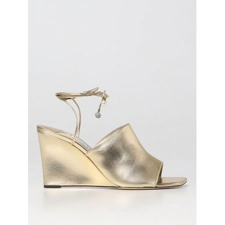 Jimmy Choo Wedge Shoes Woman Gold Woman