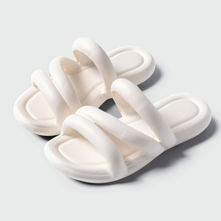 PEASKJP Womens Sandals Women Fashion Solid Flat Square Toe Slippers Sandals Casual Shoes Arch Support Slip on Flat Sandals White 6.5
PEASKJP Womens Sandals Women Fashion Solid Flat Square Toe Slippers Sandals Casual Shoes Arch Support Slip on Flat Sandals White 6.5