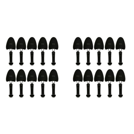 10 Pairs Practical Plastic Adjustable Length Men Shoe Tree Stretcher Boot Holder Organizers (Black)
10 Pairs Practical Plastic Adjustable Length Men Shoe Tree Stretcher Boot Holder Organizers (Black)