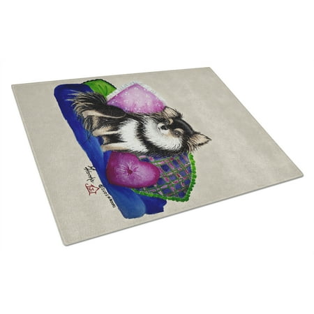 Carolines Treasures MH1012LCB Chihuahua on their couch Glass Cutting Board Large 12H x 16W multicolor
Carolines Treasures MH1012LCB Chihuahua on their couch Glass Cutting Board Large 12H x 16W multicolor