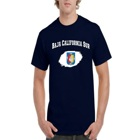 Mexico State of Baja California Sur Men's Short Sleeve T-Shirt