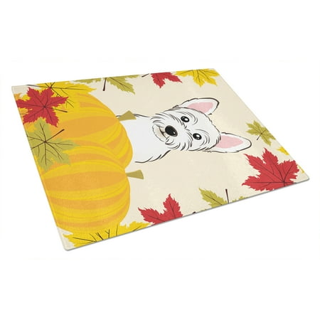 Carolines Treasures BB2032LCB Westie Thanksgiving Glass Cutting Board Large 12H x 16W multicolor
Carolines Treasures BB2032LCB Westie Thanksgiving Glass Cutting Board Large 12H x 16W multicolor