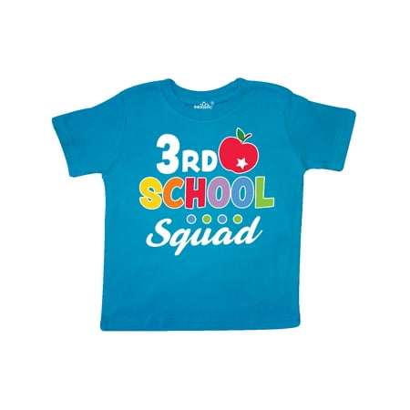 Inktastic 3rd Grade School Squad with Apple and Star Gift Toddler Boy or Toddler Girl T-Shirt
Inktastic 3rd Grade School Squad with Apple and Star Gift Toddler Boy or Toddler Girl T-Shirt