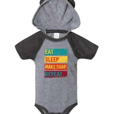 Inktastic Soapmaking Eat Sleep Make Soap Repeat Gift Baby Boy or Baby Girl Bodysuit
Inktastic Soapmaking Eat Sleep Make Soap Repeat Gift Baby Boy or Baby Girl Bodysuit
