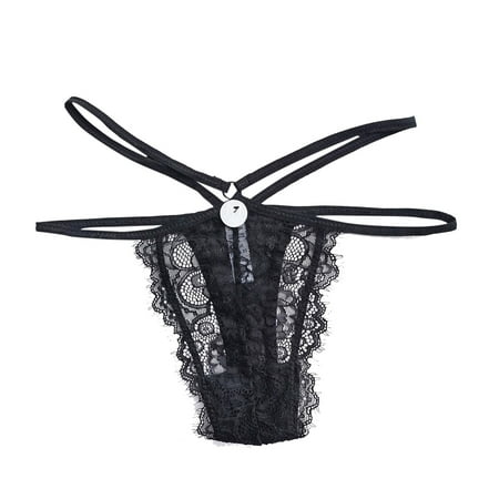 Gubotare Panties Thong Bow Drilling Ladies Color Lace Solid Panties Women s Panties Black One Size
Gubotare Panties Thong Bow Drilling Ladies Color Lace Solid Panties Women s Panties Black One Size