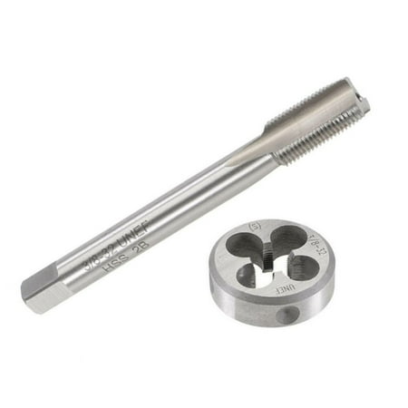 Hss 3/8-32 Unef Tap And 3/8-32 Unef Die Set Machine Thread Right Hand