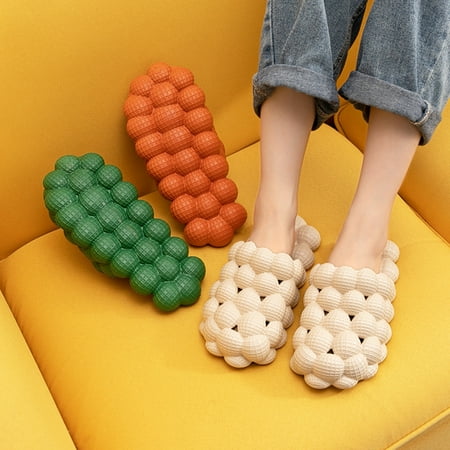 Greenred 1 Pair Slippers Non-slip Super Soft EVA Reduce Skidding Exquisite Indoor Slippers for Home
Greenred 1 Pair Slippers Non-slip Super Soft EVA Reduce Skidding Exquisite Indoor Slippers for Home