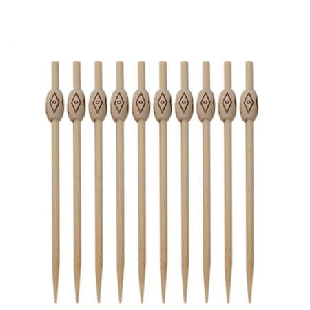 100PCS Disposable Wood Cocktail Picks Waist Drum Shaped Fruit Sticks Toothpicks for Party Bar
100PCS Disposable Wood Cocktail Picks Waist Drum Shaped Fruit Sticks Toothpicks for Party Bar
