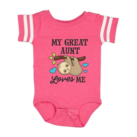 Inktastic My Great Aunt Loves Me with Sloth and Hearts Gift Baby Boy or Baby Girl Bodysuit
Inktastic My Great Aunt Loves Me with Sloth and Hearts Gift Baby Boy or Baby Girl Bodysuit