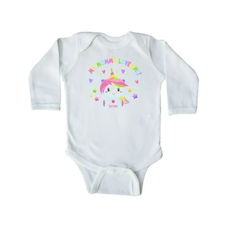 Inktastic My Mommy Loves Me with Cute Rainbow Unicorn Gift Baby Boy or Baby Girl Long Sleeve Bodysuit
Inktastic My Mommy Loves Me with Cute Rainbow Unicorn Gift Baby Boy or Baby Girl Long Sleeve Bodysuit