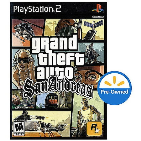 Grand Theft Auto San Andreas (PS2) - Pre-Owned