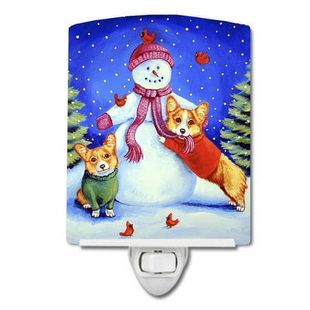 Caroline s Treasures 7048CNL Snowman with Corgi Ceramic Night Light 6x4x3 multicolor
Caroline s Treasures 7048CNL Snowman with Corgi Ceramic Night Light 6x4x3 multicolor