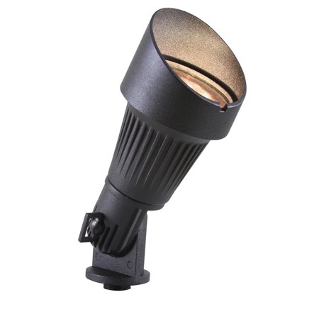 WESTGATE Directional Light, Cast. Aluminum, Mr16 12V/50W Max, With Hood, Flat Temp. Glass, Verde Green, 3 Ft. Cable, Nm Spike & Quick Connector