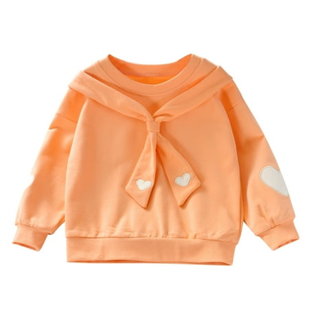 Dadaria Baby Boys Girls Clothes 12M-4Y Toddler Kids Long Sleeve Navy Collar Heart Print Tops Outfits Orange 110 Toddler
Dadaria Baby Boys Girls Clothes 12M-4Y Toddler Kids Long Sleeve Navy Collar Heart Print Tops Outfits Orange 110 Toddler