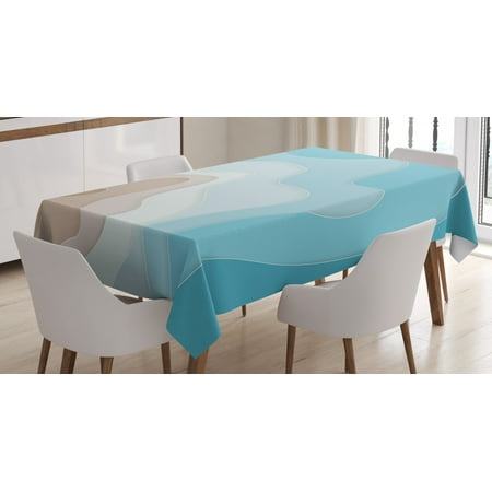 Wave Tablecloth Geode Inspired Abstract Art Tides Seaside Minimalistic Calming Design Illustration Rectangular Table Cover for Dining Room Kitchen 52 X 70 Multicolor by Ambesonne
Wave Tablecloth Geode Inspired Abstract Art Tides Seaside Minimalistic Calming Design Illustration Rectangular Table Cover for Dining Room Kitchen 52 X 70 Multicolor by Ambesonne