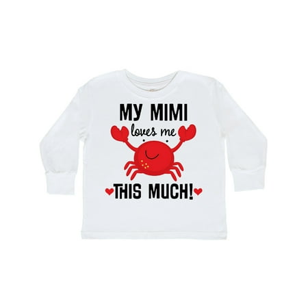 Inktastic Mimi Loves Me Grandson Gift Gift Toddler Boy or Toddler Girl Long Sleeve T-Shirt
Inktastic Mimi Loves Me Grandson Gift Gift Toddler Boy or Toddler Girl Long Sleeve T-Shirt