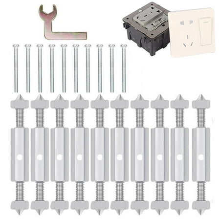 Fovolat Cassette Repair Device 10 Pairs 86 Type Switch Outlet Repairer with Wrench Portable Socket Cassette Repair Device with Wrench diplomatic
Fovolat Cassette Repair Device 10 Pairs 86 Type Switch Outlet Repairer with Wrench Portable Socket Cassette Repair Device with Wrench diplomatic