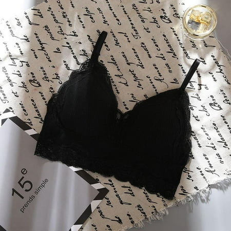 Saient Women s Lace Bras Wireless Padded Seamless Bra Sexy Bra Cotton Lingerie Breathable Underwear
Saient Women s Lace Bras Wireless Padded Seamless Bra Sexy Bra Cotton Lingerie Breathable Underwear
