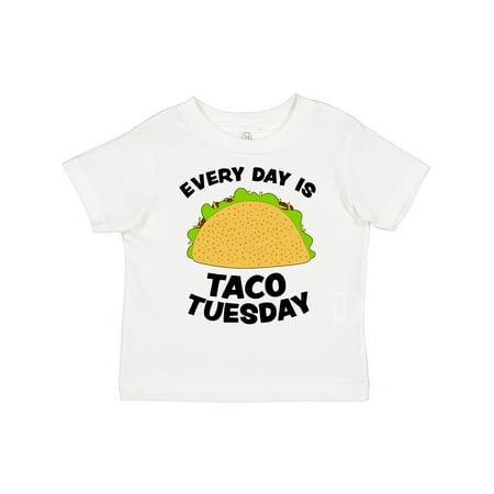 Inktastic Every Day is Taco Tuesday Gift Toddler Boy or Toddler Girl T-Shirt