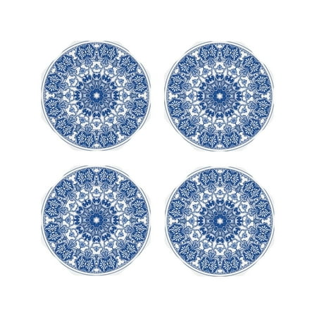 Junzan Blue Watercolor Print Coasters for Drinks - Leather Coasters Set of 4 for Coffee Table for Housewarming/Kitchen/Bar/Decor-Octagon
Junzan Blue Watercolor Print Coasters for Drinks - Leather Coasters Set of 4 for Coffee Table for Housewarming/Kitchen/Bar/Decor-Octagon