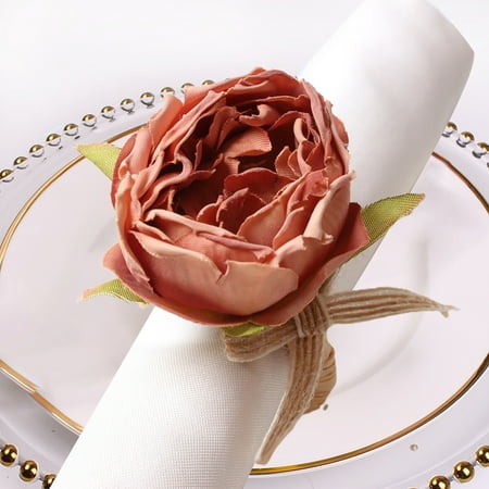 jiaroswwei 6Pcs Serviette Buckles Realistic Shape Soft Touching Cloth Beautiful Artificial Rose Napkin Rings Household Supplies
jiaroswwei 6Pcs Serviette Buckles Realistic Shape Soft Touching Cloth Beautiful Artificial Rose Napkin Rings Household Supplies