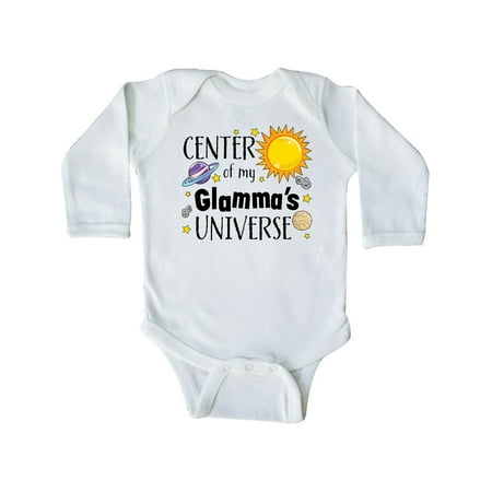 Inktastic Center of my Glamma s Universe Gift Baby Boy or Baby Girl Long Sleeve Bodysuit
Inktastic Center of my Glamma s Universe Gift Baby Boy or Baby Girl Long Sleeve Bodysuit