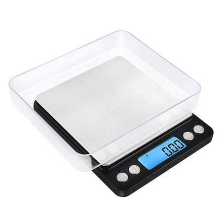 Digital Kitchen Scale 500G/0.01G Small Pocket Jewelry Scale Food Scale with Backlit LCD Display Food Scales
Digital Kitchen Scale 500G/0.01G Small Pocket Jewelry Scale Food Scale with Backlit LCD Display Food Scales