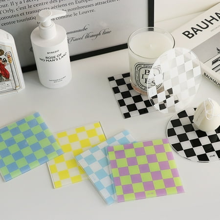 Meizhencang Heat Insulation Acrylic Cup Mat Stable Beautiful Chessboard Pattern Cup Mat for Home
Meizhencang Heat Insulation Acrylic Cup Mat Stable Beautiful Chessboard Pattern Cup Mat for Home