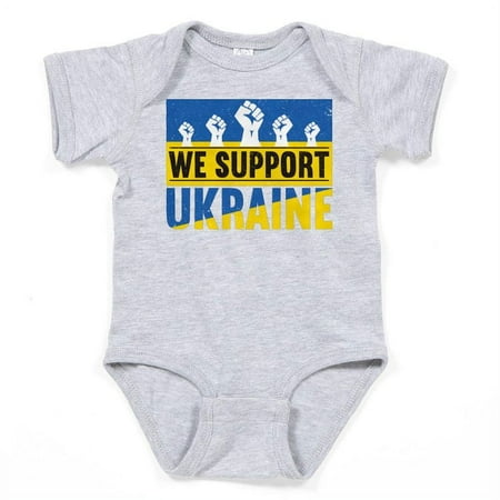 CafePress - We Support Ukraine Body Suit - Cute Infant Bodysuit Baby Romper - Size Newborn - 24 Months
CafePress - We Support Ukraine Body Suit - Cute Infant Bodysuit Baby Romper - Size Newborn - 24 Months
