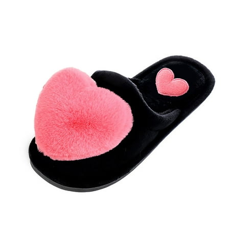 Women s Cow Cotton Slippers Warm Home Cute Soft Plush House Slippers