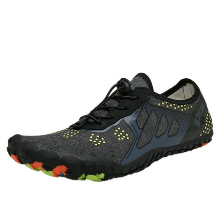 Quick Dry Barefoot Shoes Men s Lightweight Quick Drying For Boating Fishing Black 45