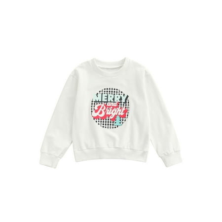 Herdignity Christmas Toddler Boys Girls Sweatshirt Round Neck Leopard Plaid Letters Printed Pullover Shirt
Herdignity Christmas Toddler Boys Girls Sweatshirt Round Neck Leopard Plaid Letters Printed Pullover Shirt