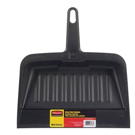 8916165 DUSTPANS PLASTIC - HEAVY-DUTY Size In=12.25 x 2.5 x 12.25