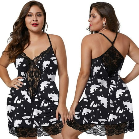 UDAXB Lingerie Women Lace Lingerie Deep V-Neck Sleepwear Underwear Dress G-string Nightdress
UDAXB Lingerie Women Lace Lingerie Deep V-Neck Sleepwear Underwear Dress G-string Nightdress