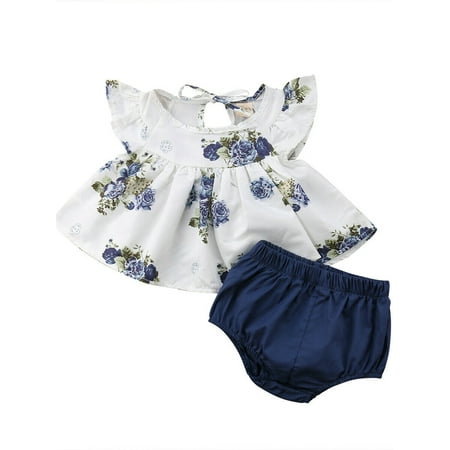 Newborn Infant Baby Girls Floral Short Sleeve Tops+Solid Shorts Fashion Clothes Set
Newborn Infant Baby Girls Floral Short Sleeve Tops+Solid Shorts Fashion Clothes Set