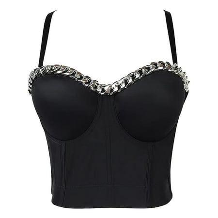 Deewomen Fashion Small Vest Outer Corset Ladies Camis Party Street Club Camisoles Dailywear
Deewomen Fashion Small Vest Outer Corset Ladies Camis Party Street Club Camisoles Dailywear