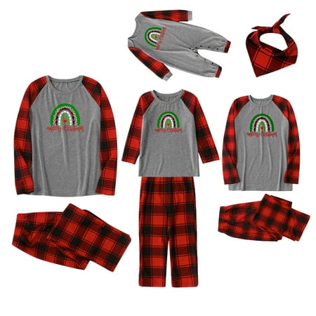 Tarmeek Family Matching Christmas Pajamas Set for Mom Dad Kids Baby Long Sleeve Xmas Printed Tops and Plaid Pants Sleepwear Nightwear Set for Christmas Pajamas Party
Tarmeek Family Matching Christmas Pajamas Set for Mom Dad Kids Baby Long Sleeve Xmas Printed Tops and Plaid Pants Sleepwear Nightwear Set for Christmas Pajamas Party