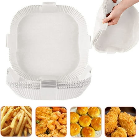 Raruxxin 30/50/100Pcs Air Fryer Disposable Paper Liners Non-stick Baking Parchment Paper Sheets for Grilling Steaming Cookie Roasting
Raruxxin 30/50/100Pcs Air Fryer Disposable Paper Liners Non-stick Baking Parchment Paper Sheets for Grilling Steaming Cookie Roasting
