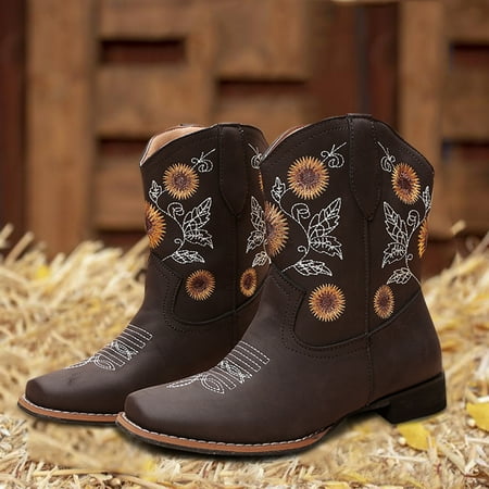 TALKVE Boots Heel Large Style Fashion Toe Ankle Size Embroidered Ethnic Women s Boots
TALKVE Boots Heel Large Style Fashion Toe Ankle Size Embroidered Ethnic Women s Boots