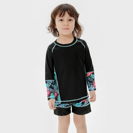 purcolt Boys 2 Piece Pajamas Set Fashion Plant Print Long Sleeve Sun Protection Clothing with Short Swimming Pants Family Matching Parent-child Suit
purcolt Boys 2 Piece Pajamas Set Fashion Plant Print Long Sleeve Sun Protection Clothing with Short Swimming Pants Family Matching Parent-child Suit